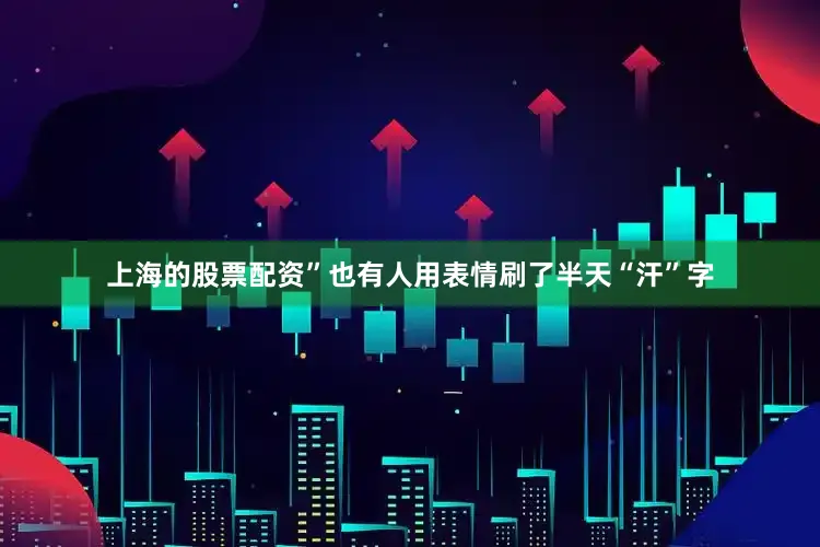 上海的股票配资”也有人用表情刷了半天“汗”字
